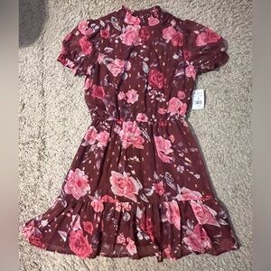Midnight Doll Floral Dress